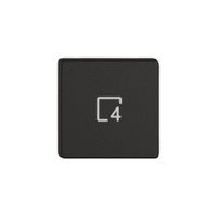 Taste 1/4 EDIZIO.liv Wiser mit SNAPFIX® mit Symbol Szene 4 sz