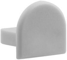 Embout DOTLUX PVC pour profilé/cache 6E gris