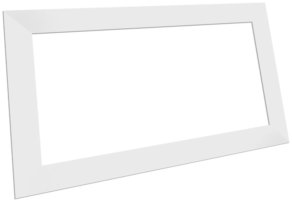 Montageadapter DOTLUX für FLEXA, Einbauöffnung 270×180mm