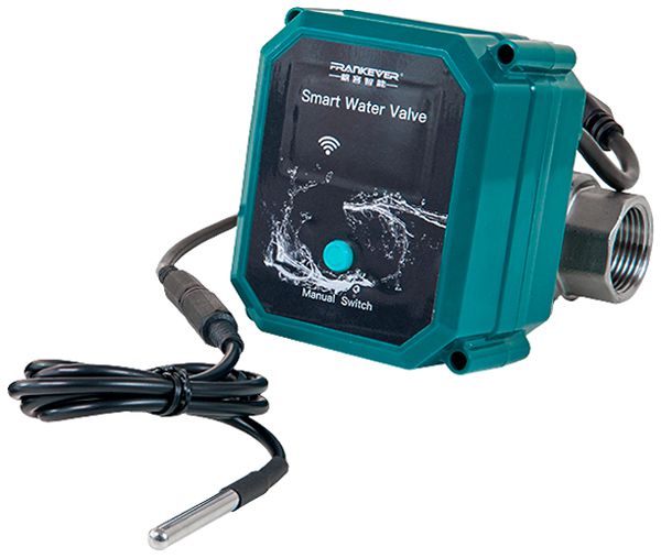 Ventilstellantrieb FrankEver Smart Water Valve Bt/Wi-Fi IP65 DN20 5V
