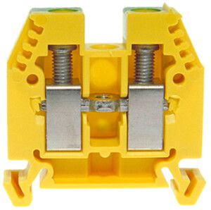 Borne de passage joignable WZ Ex 6…16mm² 76A 1000V vis 2×1 rail DIN 35mm vt-jn