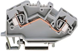 Morsetto di passaggio WAGO 6mm² grigio