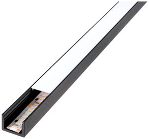 Profilé AP SG StripLine 1800×22×16mm aluminium noir
