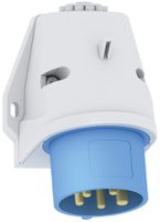 AP-Wandgerätestecker CEE Bals 16A 5P 230V 9h IP44 Ni 87×90mm QC