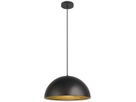 Lampada sospesa SLV FORCHINI M 40 E27 1×40W REG Ø400mm nero/oro