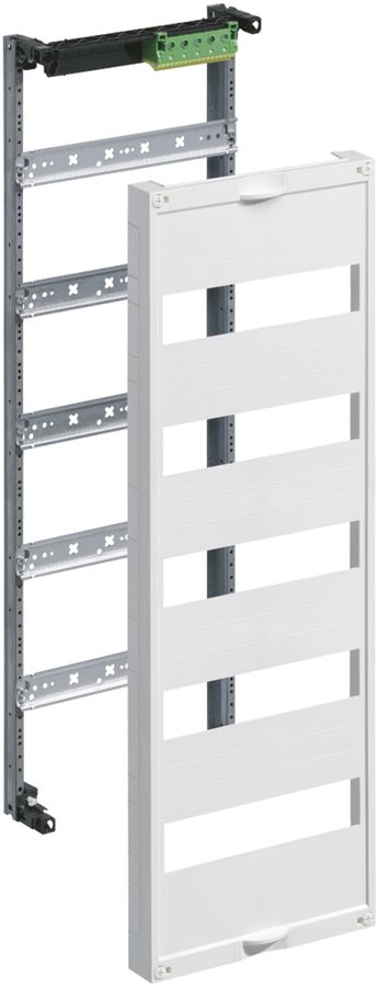 Modularfeld Hager für Verteiler FWB5* mit QC-Erdklemme