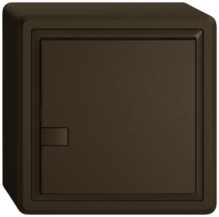 AP-Universaltaster EDIZIO.liv UNI SNAPFIX® o.LED 1× 1-Tbed.br