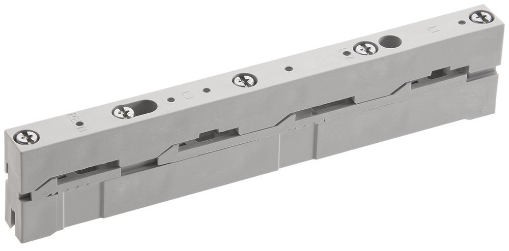 Support de rail collecteur universel 4L épaisseur 5/10mm fixation intérieure