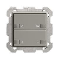 UP-Dimmer DALI ZEP Szene 2T/2×Hauptstelle EDIZIOdue dunkelgrau