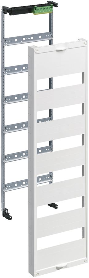 Modularfeld Hager für Verteiler FWU6* mit QC-Erdklemme