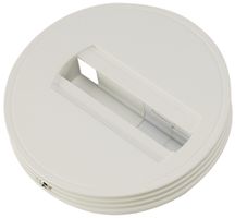 Deckenrosette SLV für 1-Phasen-Adapter, Ø121×25mm weiss