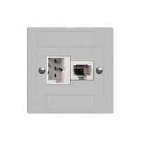 Presa INC xDSL RJ45/TT83 silver ITplus EDIZIOdue con filtro