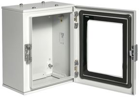 AP-Verteiler Hager Orion.Plus Stahl 250×300×160mm IP65 SKI Doppelbart hgu m.Tür