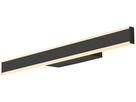 Applique LED SLV ONE LINEAR 50 14W 730lm 927/930 IP44 REG 525mm nero