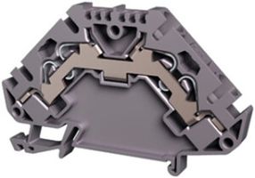 Morsetto di passaggio componibile WZ 0.5…4mm² 32A 800V push-in 2×2 35mm ve-gi