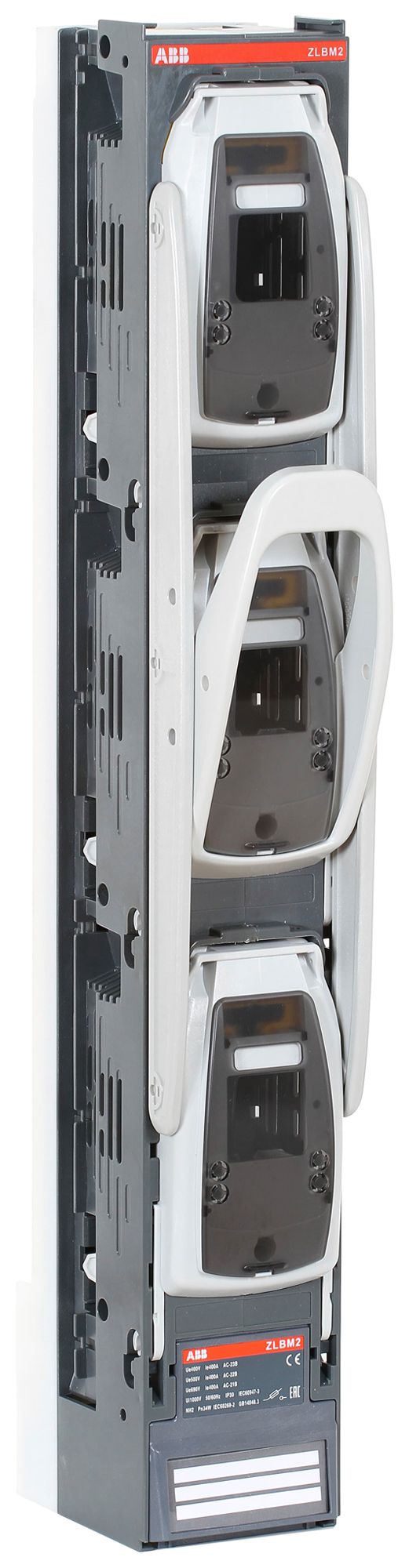 Coupe-circuit sectionneur HPC ABB InLine II ZHBM2-3P-M12 NH2 400A 120kA