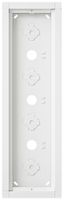 Boîtier AP Siedle 4× 132×432×36.5mm blanc