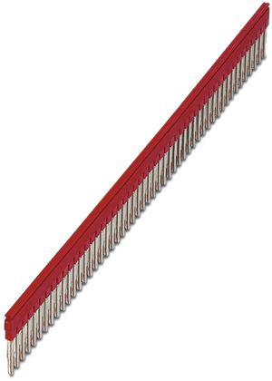 Steckbrücke 5mm 50L rot CLIPLINE