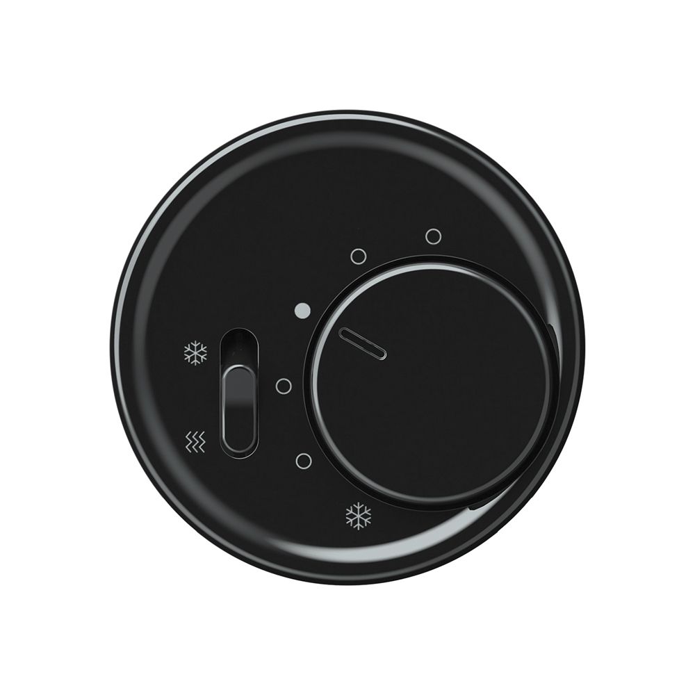 Termostato ambiente origin interr.caldo/freddo 230VAC 5…30°C 10A nero