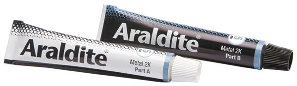 Zweikomponentenklebstoff Araldite Steel Einzeltuben 240s 2×15ml