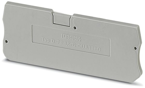 Abschlussdeckel zu PT 1.5 QUATTRO grau
