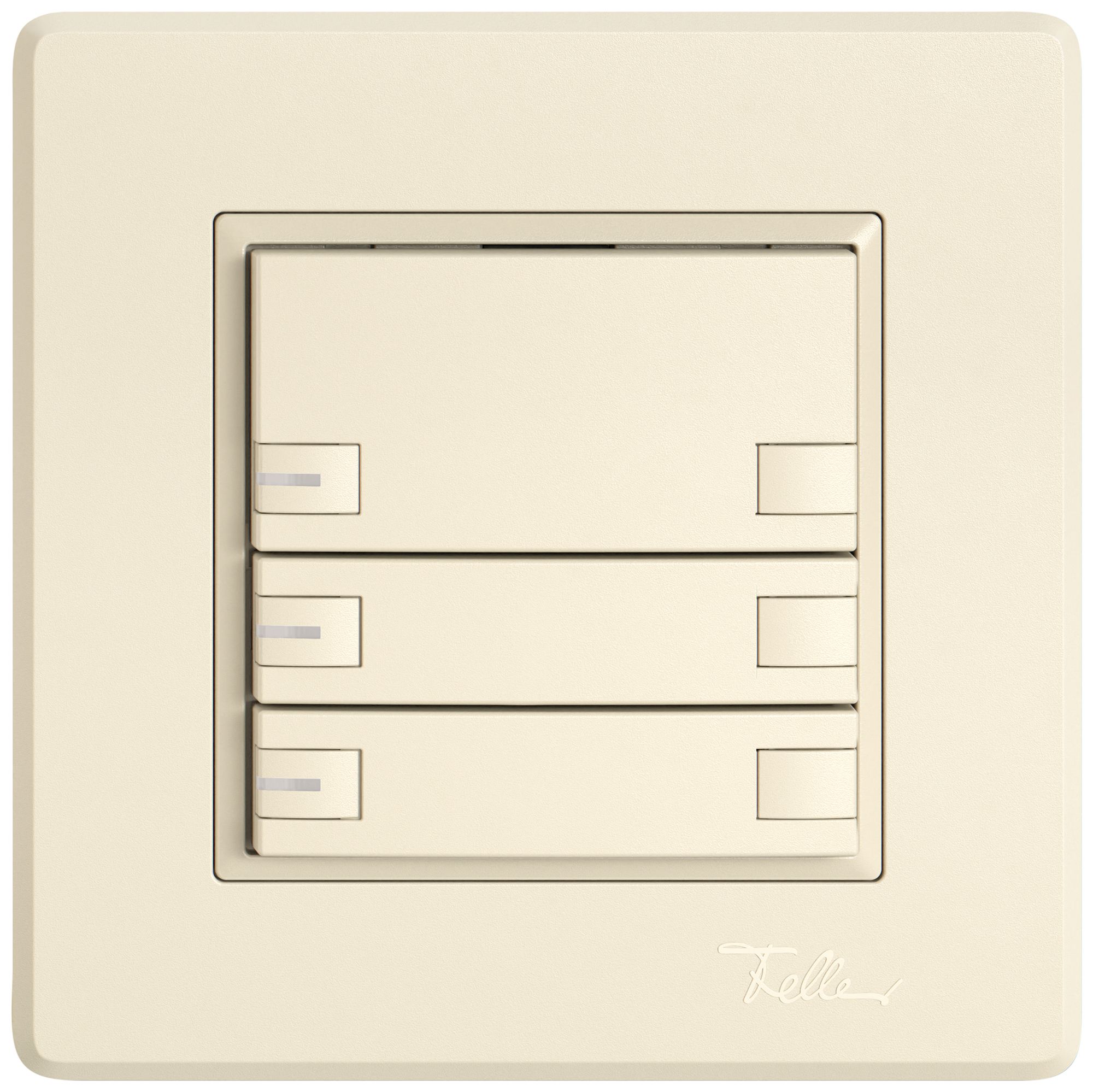 UP-Universaltaster EDIZIO.liv UNI SNAPFIX® 12…48V m.LED blau 6× 1-Tbed.cr