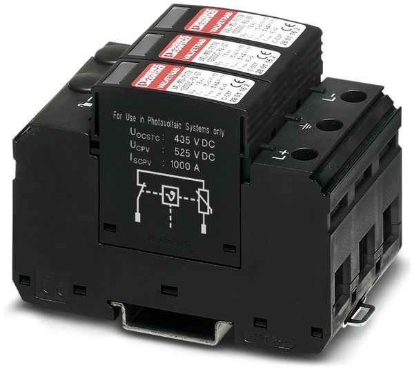 Parasurtension combiné PV PX 1000VDC type 1+2