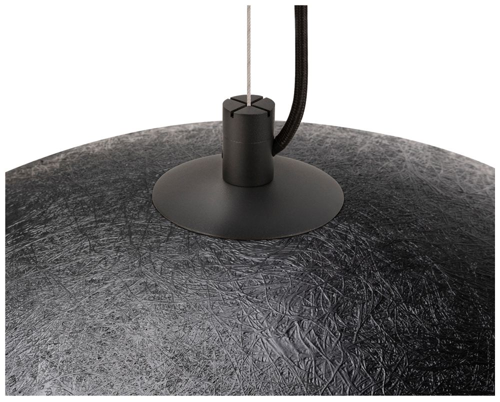 Pendelleuchte SLV FORCHINI 70 E27 1×40W DIM Ø695mm schwarz/gold