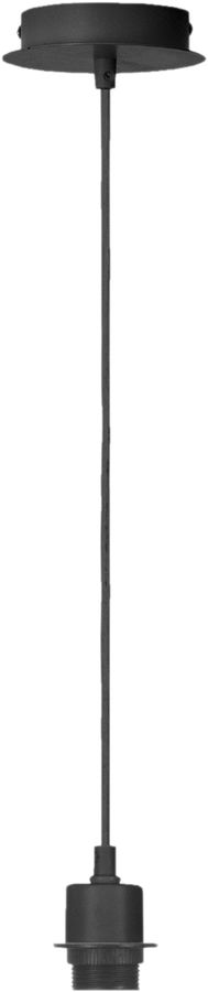 Pendelleuchte SLV FENDA E27 60W IP20 schwarz