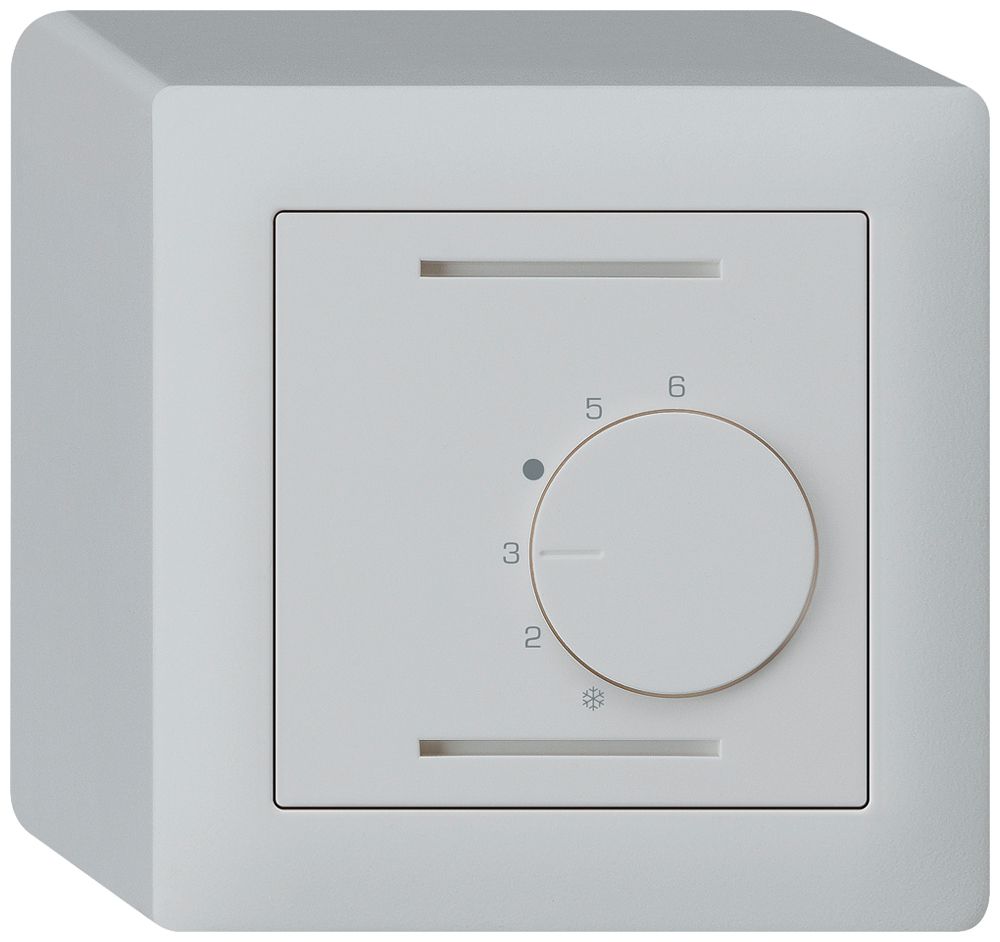Termostato ambiente AP kallysto grigio chiaro 24V