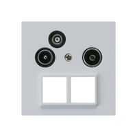 Prise pour antenne R/TV/données kallysto HMS A 2GHz 10.5db gris clair