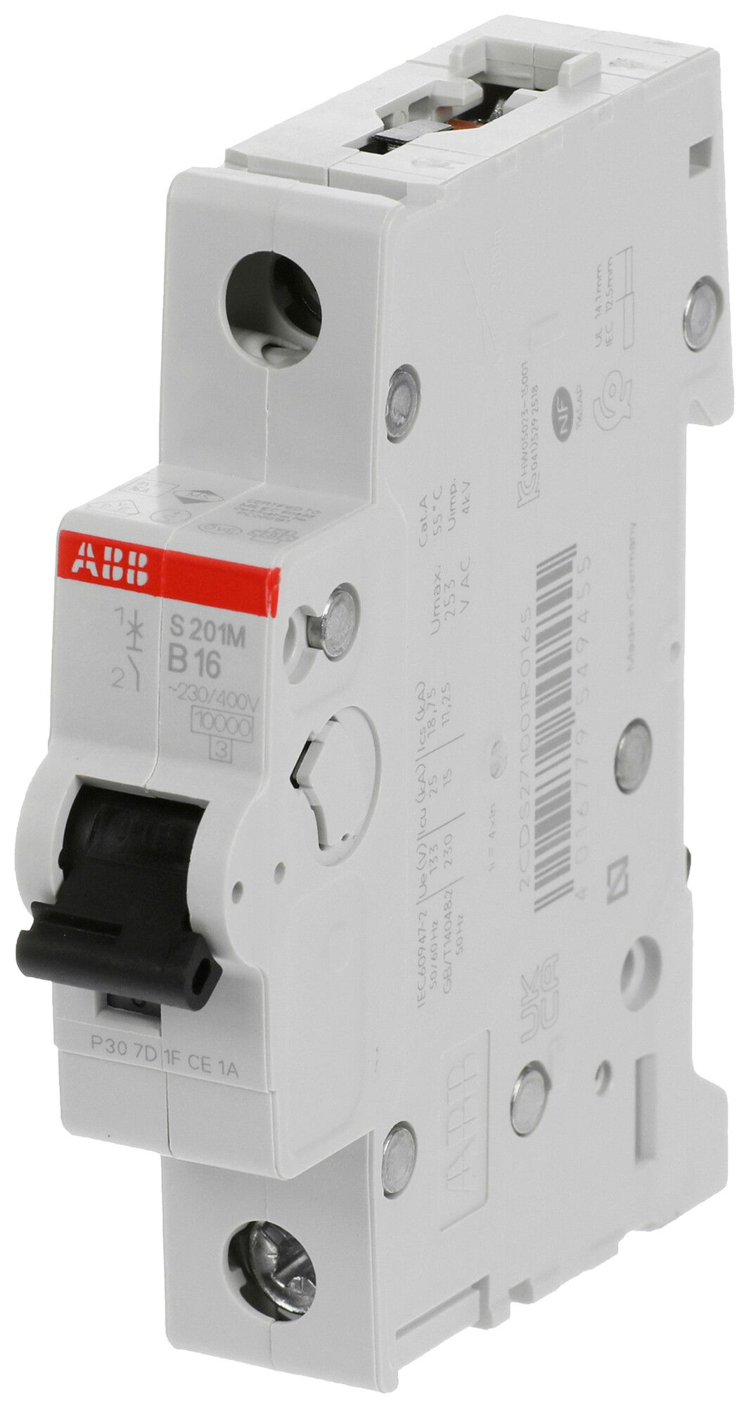 Leitungsschutzschalter SMISSLINE TP, 3L, C, 63A, 20kA