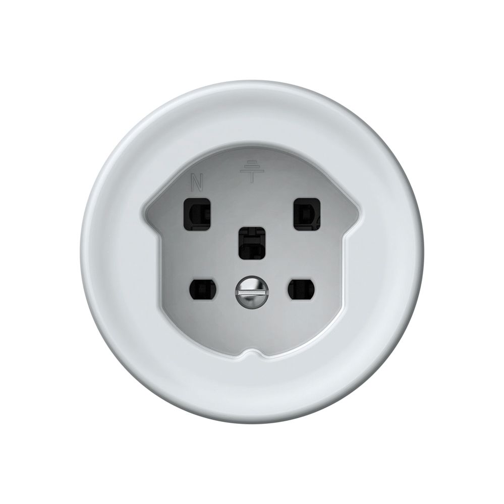 Prise origin 1×type 25 16A 230V 60×60mm blanc