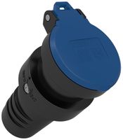 Kupplungssteckdose ELBRO T13 IP55 Gummi schwarz