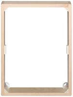 AP-Rahmen robusto 4×3 Holz roh