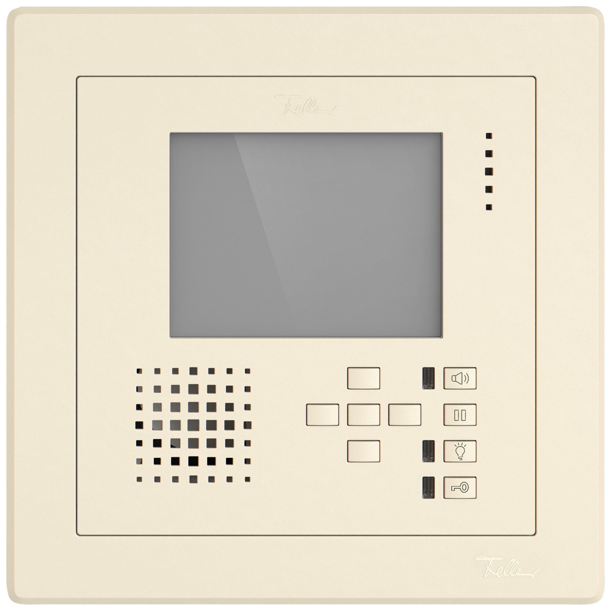 Poste mains-libres vidéo ENC EDIZIO.liv ouvre-porte fonctions commut.cr