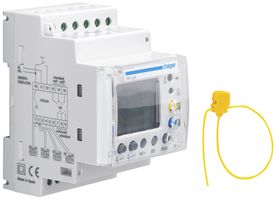 Differenzstromwächter Hager HR534 30…30000mA 0…1s Typ ?