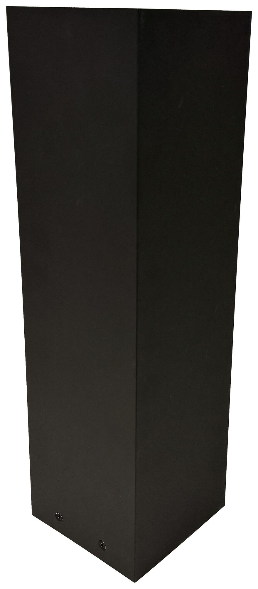 Poller DOTLUX WAY quadratisch Aluminium 412mm schwarz ohne Leuchtmittel