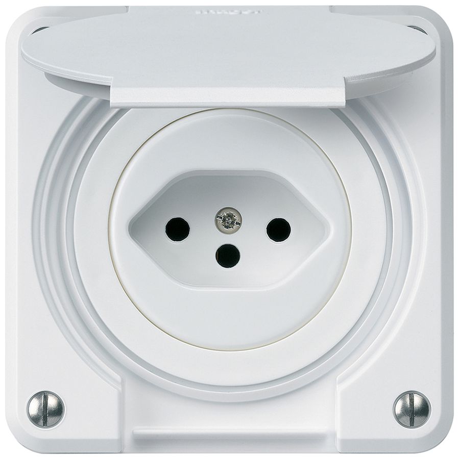 Prise ENC robusto type 13 blanc pour combinaison