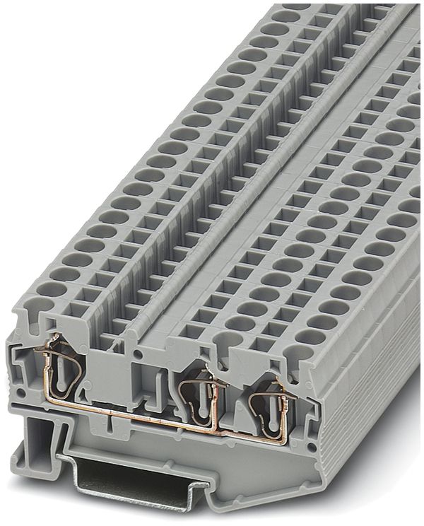 Borne 0.08…6mm² connexion à ressort bleu