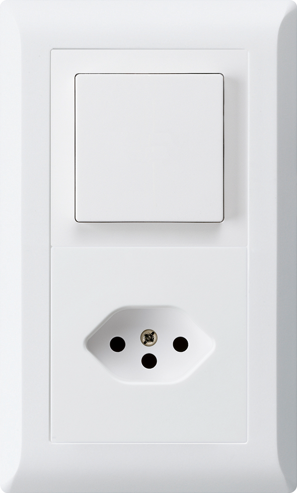 UP-Kombination KLI 2x1, Taster + T13 ws