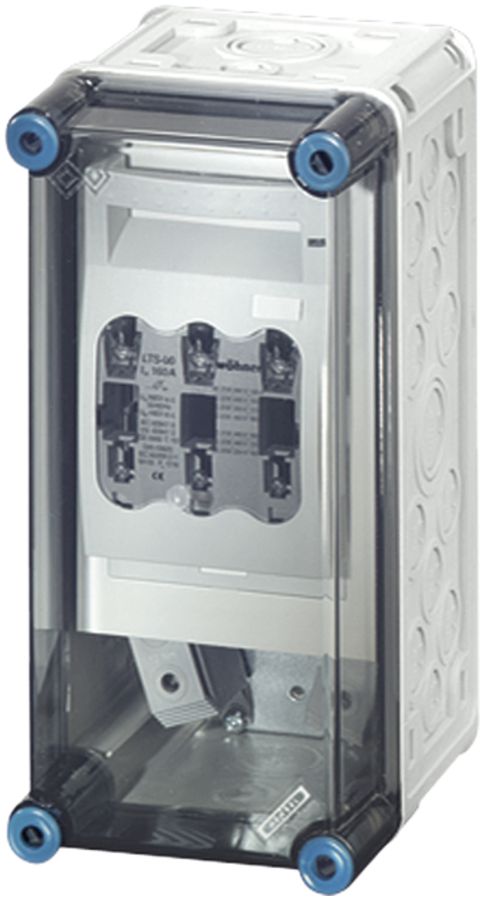 Boîtier NH Hensel Mi, 1×NH 00, 125A 3P+PE+N