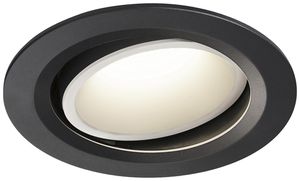 Downlight LED SLV NUMINOS MOVE L 25.4W 2450lm 4000K 55° VAR Ø160×86mm no/bc