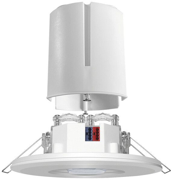 Détecteur de présence KNX INC ESYLUX PD-FLAT 360i/10 DT ROUND FM 7 can blanc