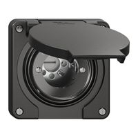 Schwenktaster NEVO N.CO ohne Zylinder, KS, 0<->1, schwarz