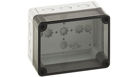 TK-PS, Deckel transparent, Polystyrol, IP66