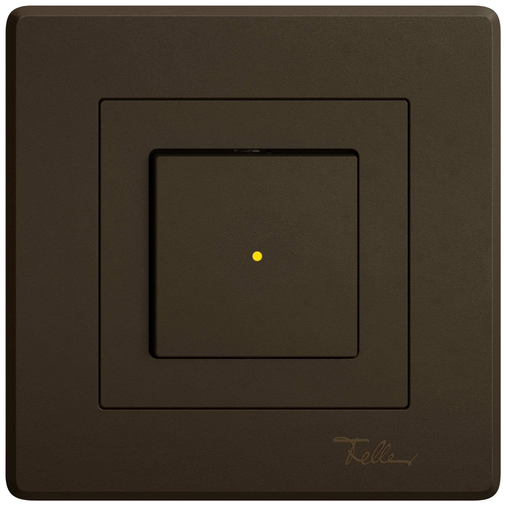 Poussoir ENC EDIZIO.liv SNAPFIX® ARK/1P éclairage frontal jaune br