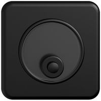 Pulsante suoneria INC STANDARDdue nero con porta-etichetta