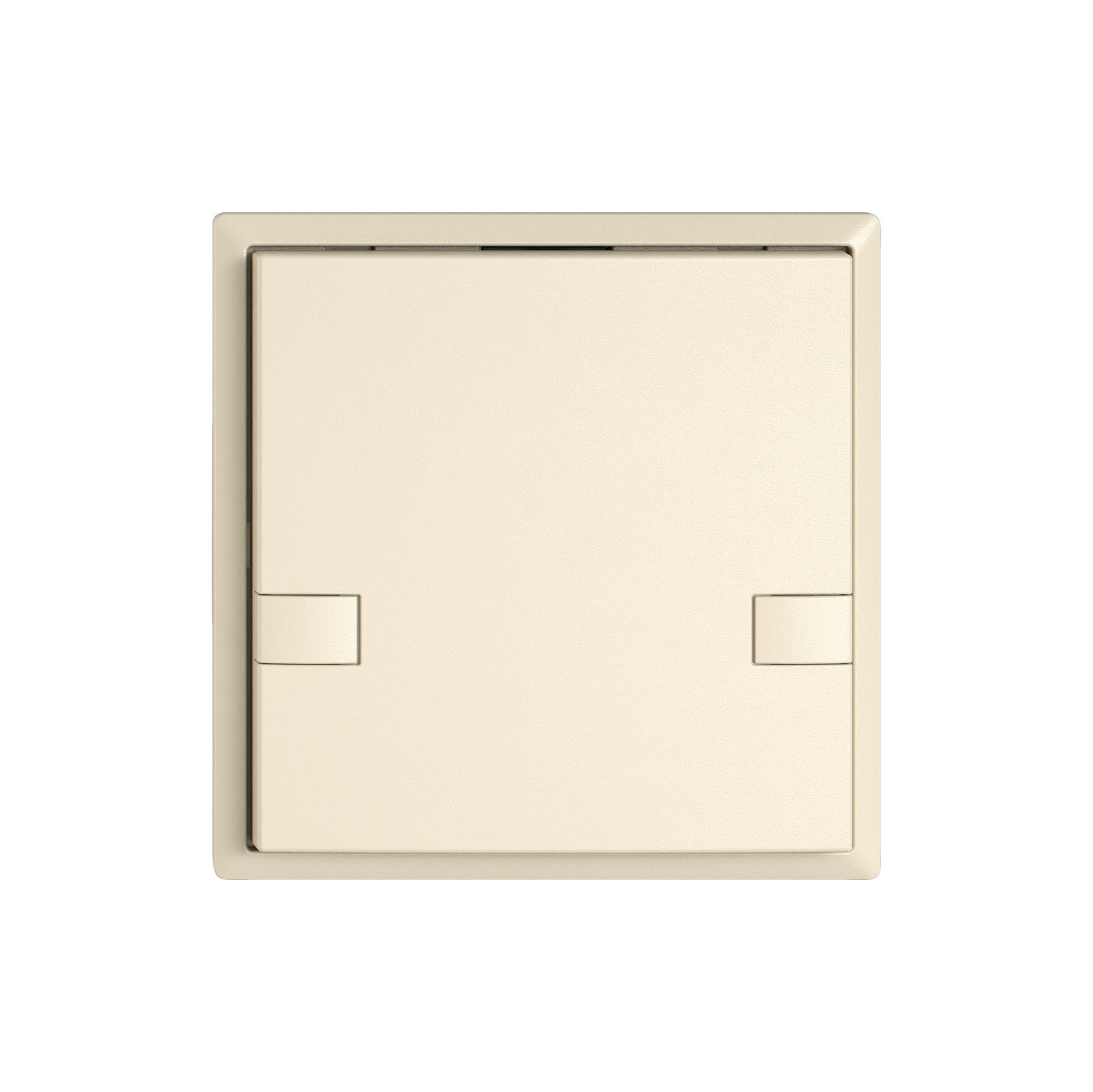 Poussoir KNX RGB EDIZIO.liv SNAPFIX® capteur temp.s.LED 1× comm.2T cr