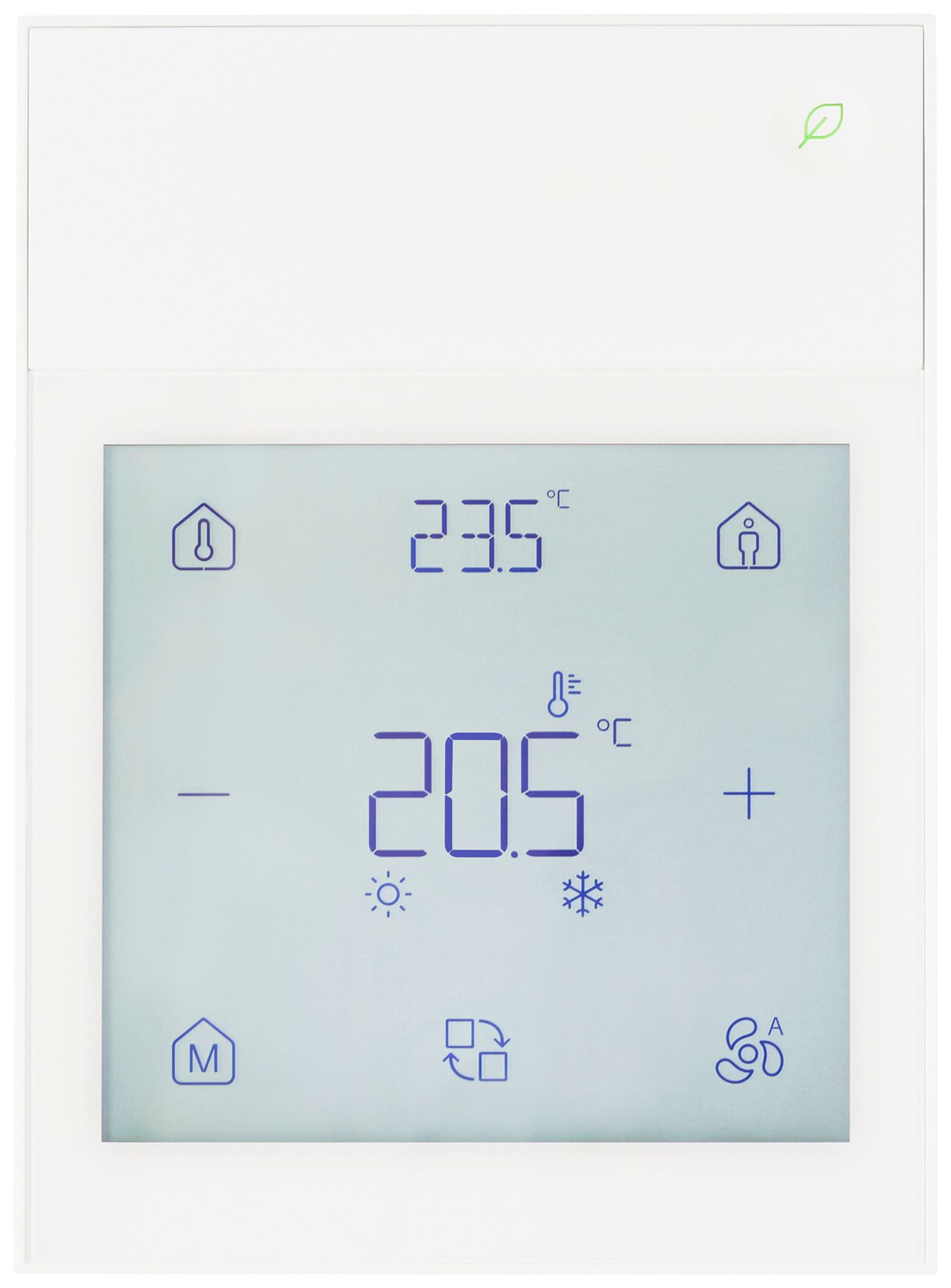 Apparecchio di comando KNX AP Siemens QMX6.P34 touch screen temp bianco